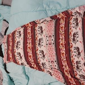 Elephant print dress